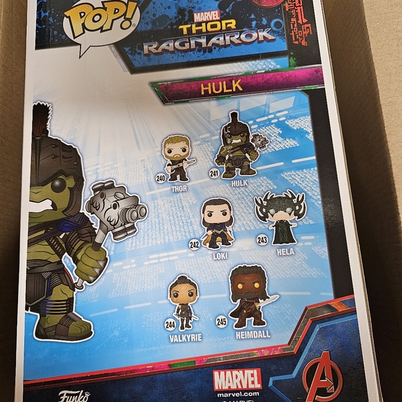 Hulk Ragnarok Funko Pop - Picture 5 of 6